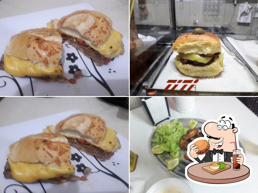 Hambúrguer em BAR E LANCHONETE SKINAO ( antigo BAR do BARATA)