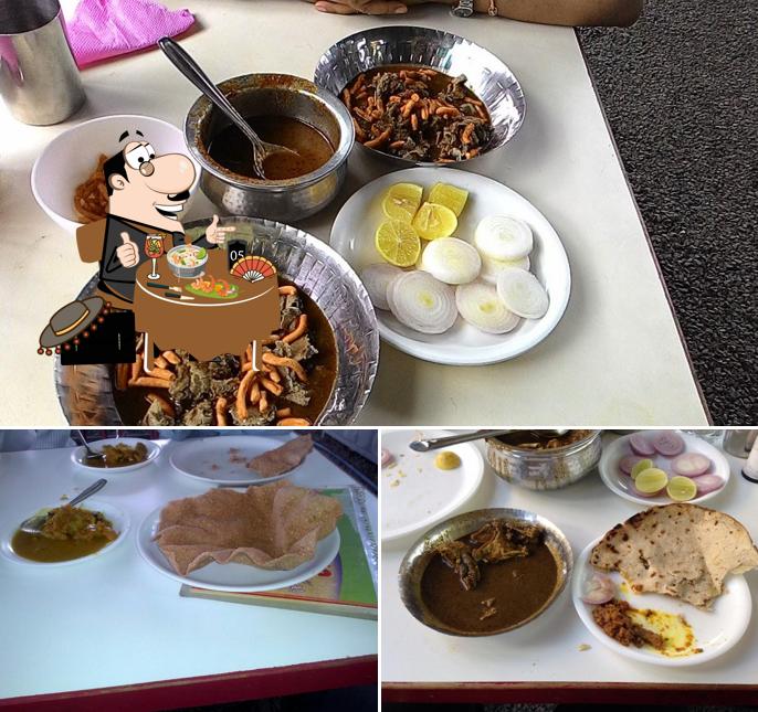 Pulled pork sandwich at Hotel Sandeep