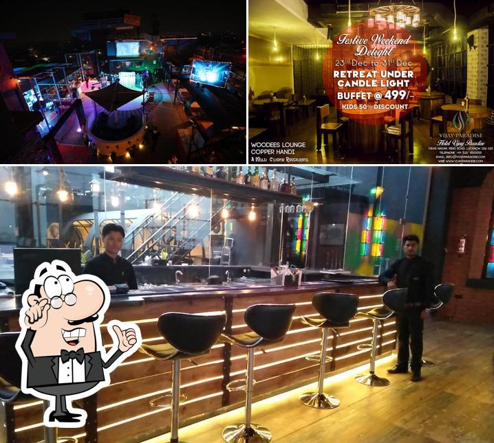 The Vault Disc & Lounge Lucknow is distinguished by interior and exterior