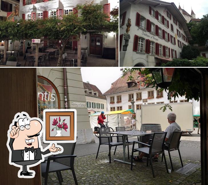 Gli interni di Zunfthaus zu Metzgern