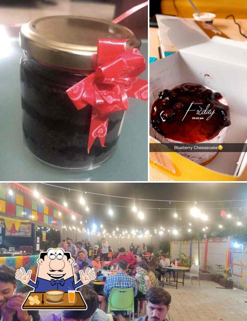 The restaurant's food and interior