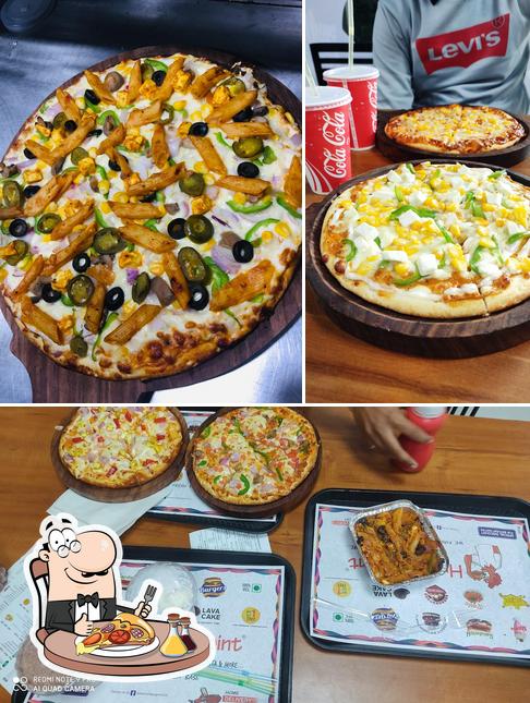 Try out pizza at Hungry Point - Pathankot Dhangu Rd