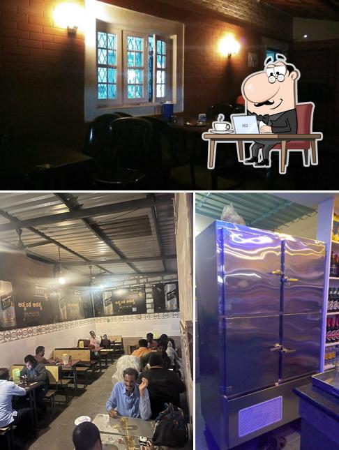 The interior of M/S K C Kathare & Sons, Bar & Restaurant