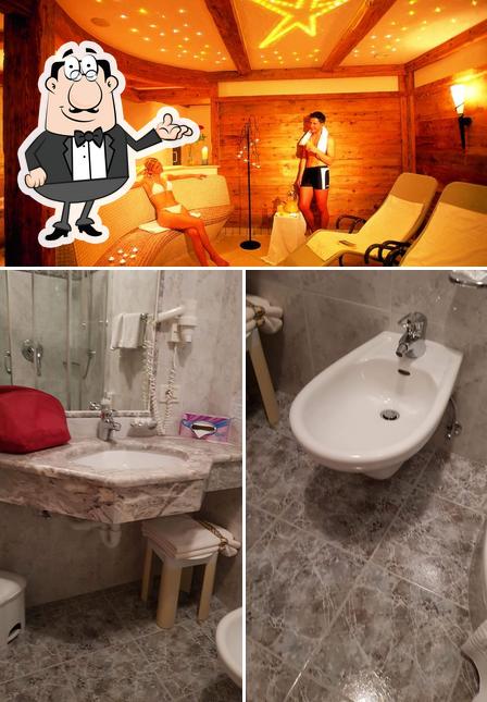 Gli interni di Hotel Cristallo