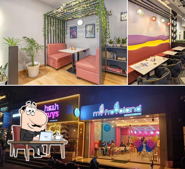 The interior of Hash Guys - The American Cafe and Eatery