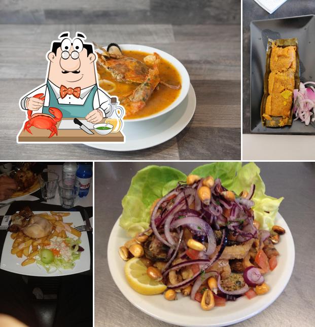 Prova tra i vari prodotti di cucina di mare proposti a Ristorante El Pollo Gordo