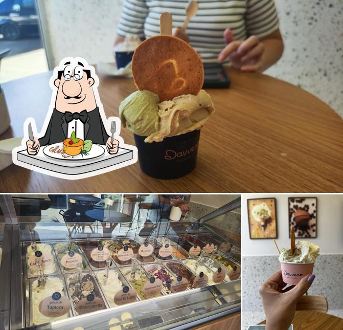 Platos en Davvero Gelato Asa Sul