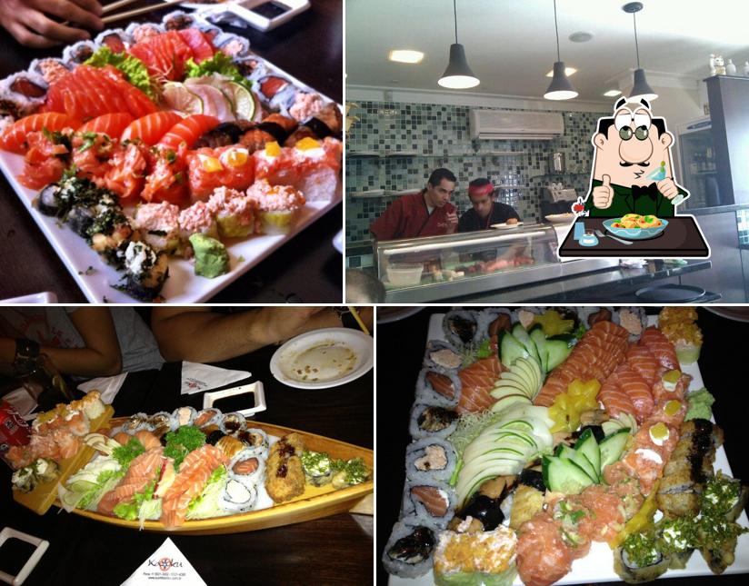 Platos en Kazoku Culinária Japonesa