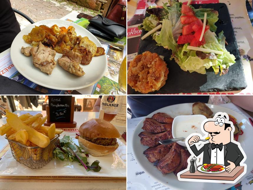 Nourriture à Les Pierres Rouges