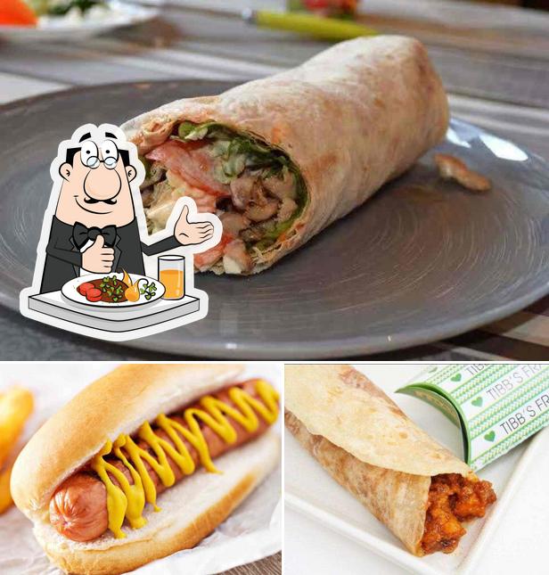 Food at Tibb's Frankie - Serving Rolls Since 1969