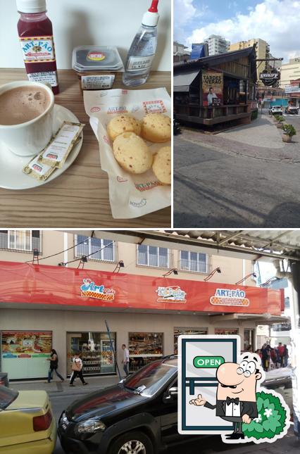 O Art-pão se destaca pelo exterior e bebida