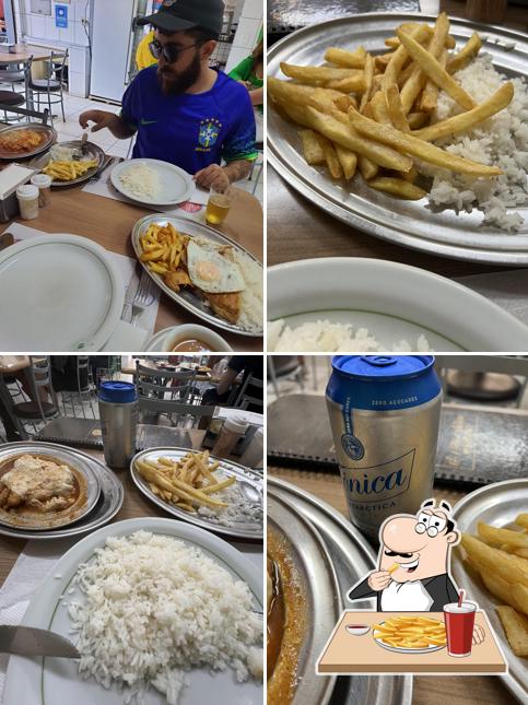 Batata frita em Bar e Lanches J. Vitor e Juliana