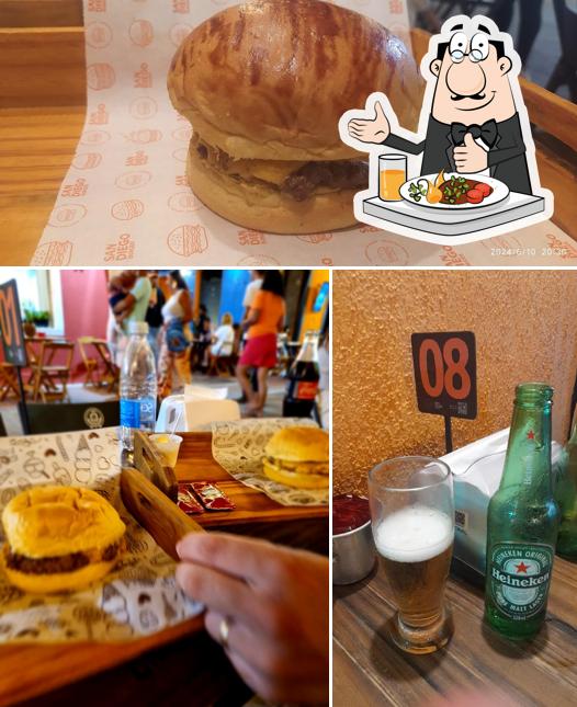 Platos en San Diego Burguer