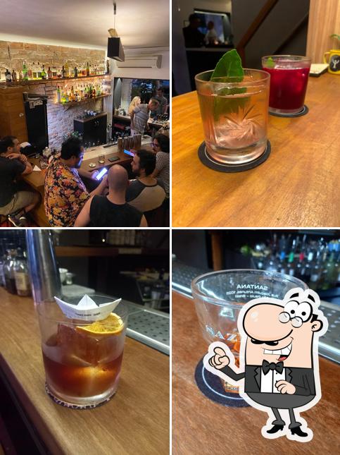 Veja imagens do interior do Santana Bar