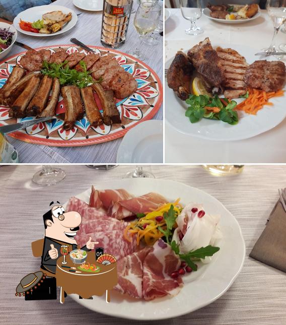 Cibo al Osteria al Cacciatore