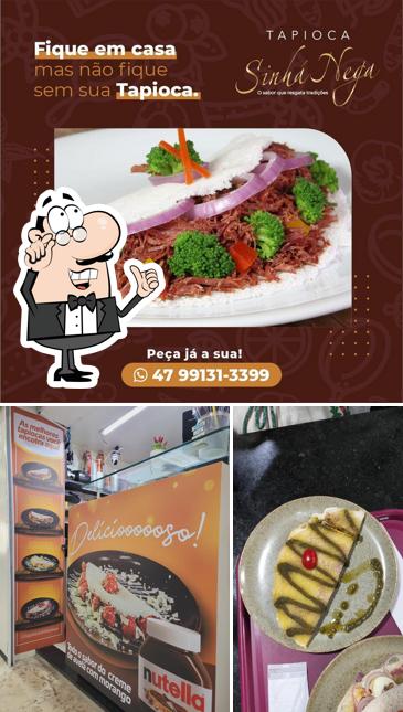 O interior do Tapioca Sinhá Nega