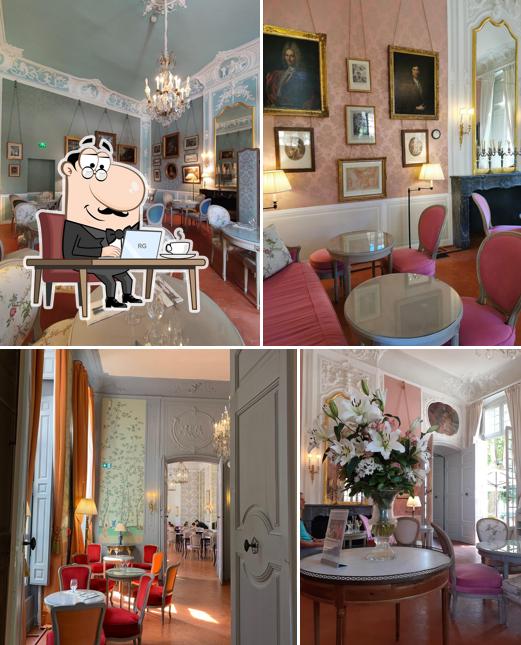 L'intérieur de Café Caumont