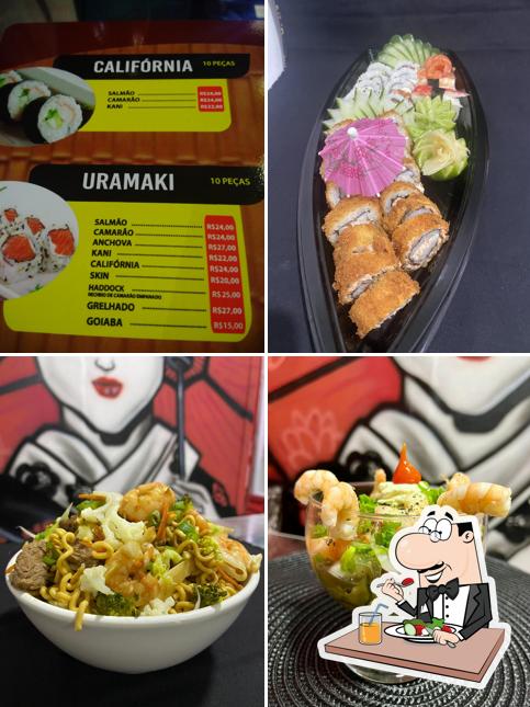 Ceviche em Sushi Haddock Expresso