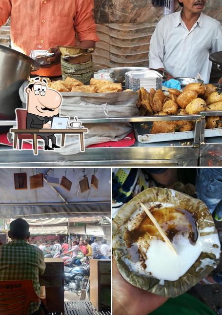 The interior of Lalji Chat