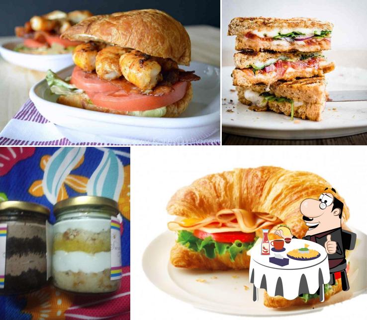 Try out a burger at Swiss Affaire "The Bake Studio"