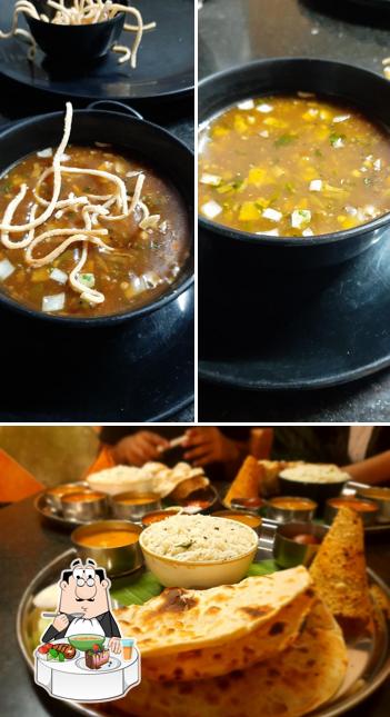 Hot and sour soup at The New Cafe Chavadi