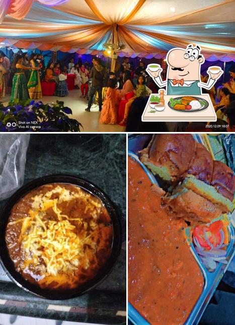 Food at The Reception Fine Dine Resturent