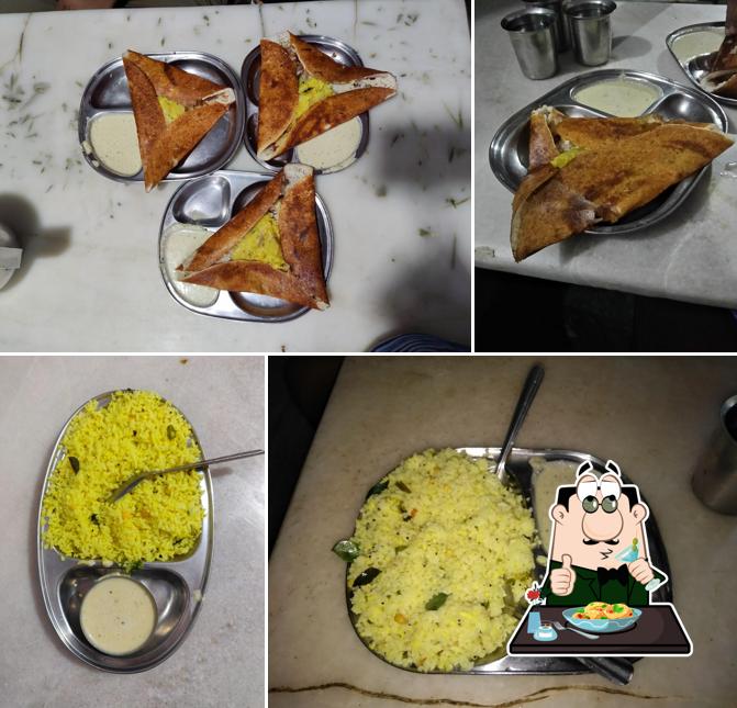 Meals at Shri Raghavendra Bhavana Hotel