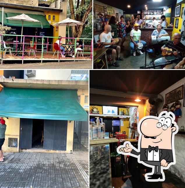 O interior do Ziriguidum Bar e Restaurante Ltda