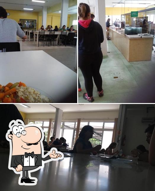 O interior do RU UFPel do campus Capão do Leão