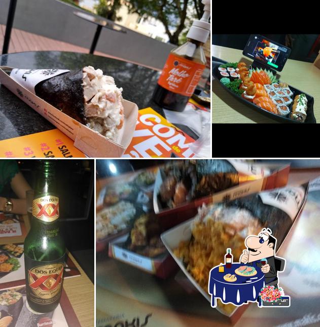 Sashimi em Temakeria Makis Place