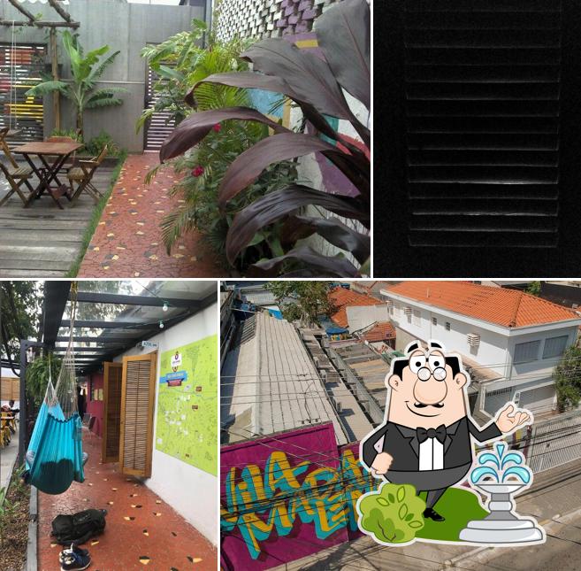 Veja imagens do exterior do Ô de Casa Hostel & Bar