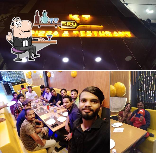 The interior of KT SKy Pizza & Resturent Pratapgarh - Cheering Chair