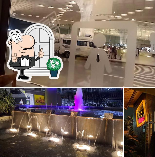 Enjoy the view at the outside area of The Beer Café