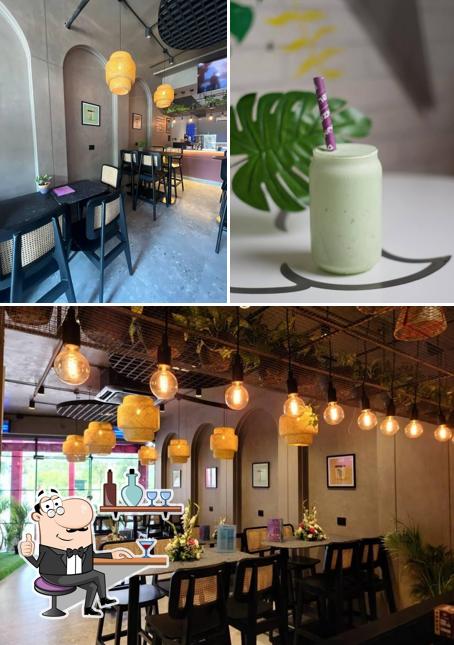 The interior of Dairy Don