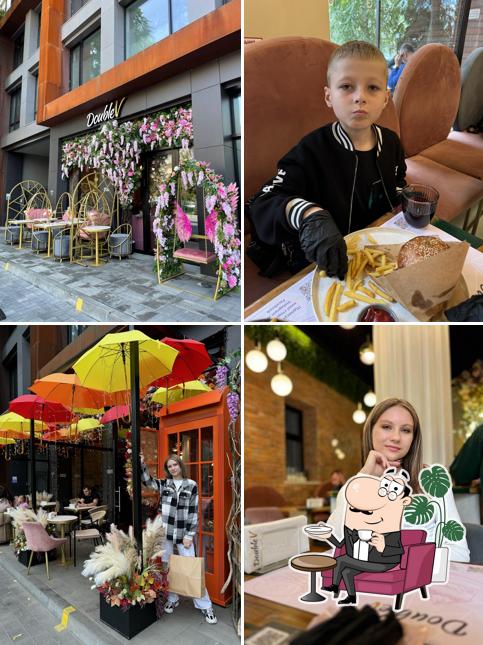 L'intérieur de Double V