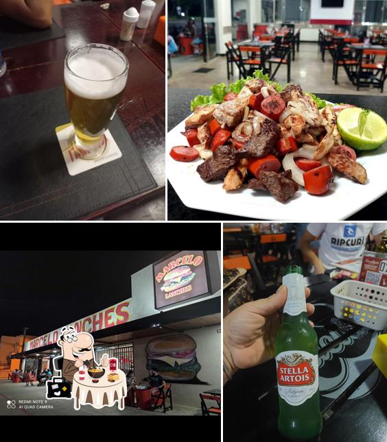 Mousse de chocolate em Marcelo Lanches Hamburgueria e Pizzaria