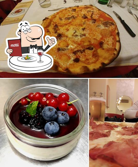 Cibo al Pizzeria al Tiglio