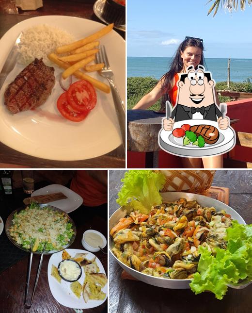 Bife em Restaurante Marujo Gastro Bar Massaguaçu, Caraguatatuba