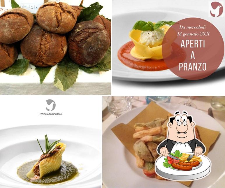 Platti al Antico Ristoro Le Colombaie