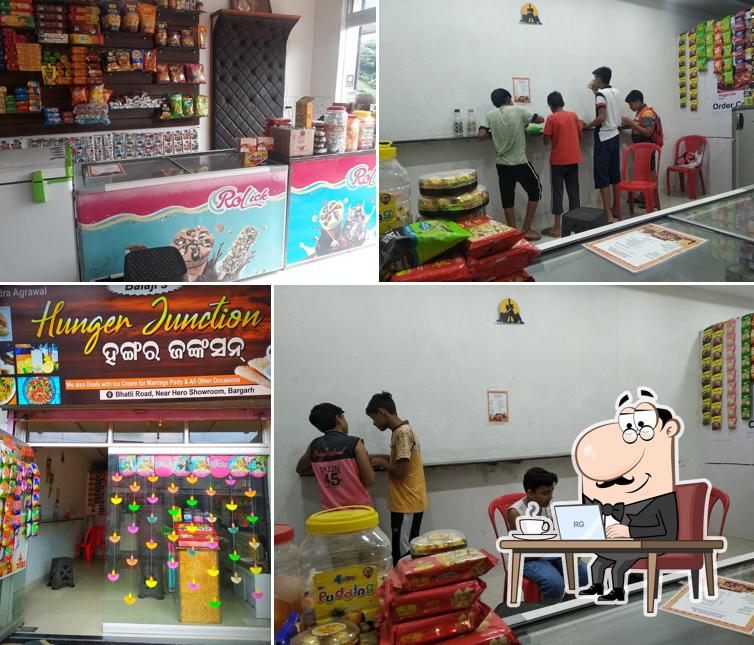 The interior of Balaji's Hunger Junction