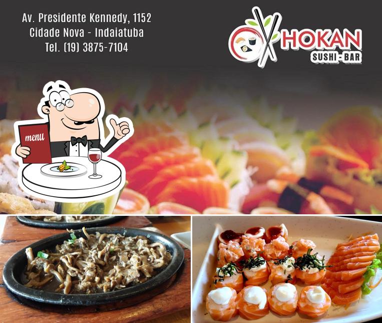 Comida em Hokan Sushi Bar