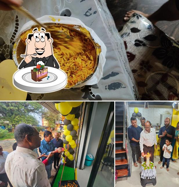 Chocolate cake at TeaMax Care