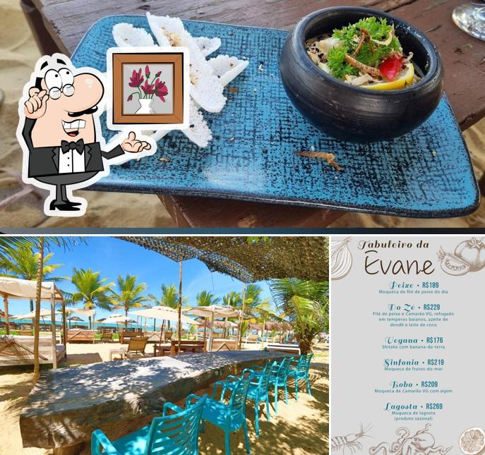 O interior do Zé Barbudo Lounge Beach Trancoso - Praia dos Nativos