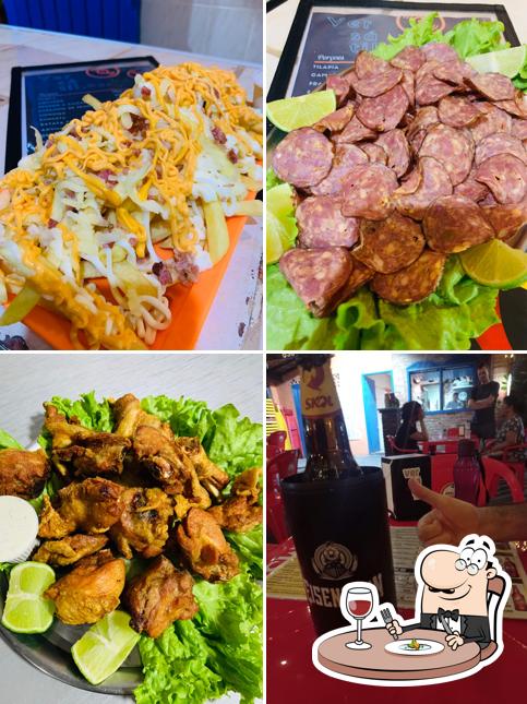 Comida em Versátil Restaurante
