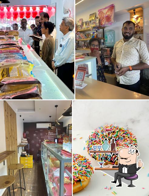 The interior of Pastry Palace Navelim