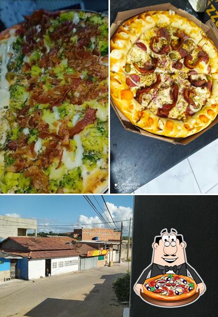 Consiga pizza no Lanchonete Novo Conceito - Restaurante & Pizzaria Delivery