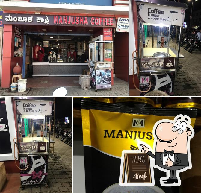 Here's a photo of Manjusha Coffee