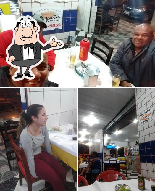 O interior do Restaurante Panela de Barro