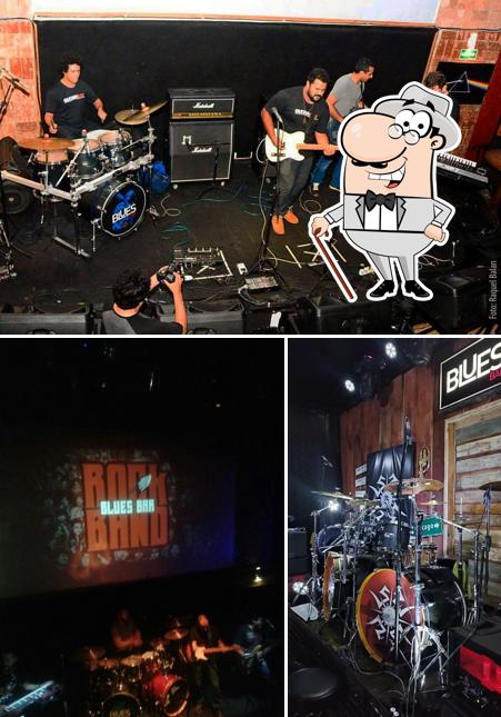 O exterior do Blues Bar