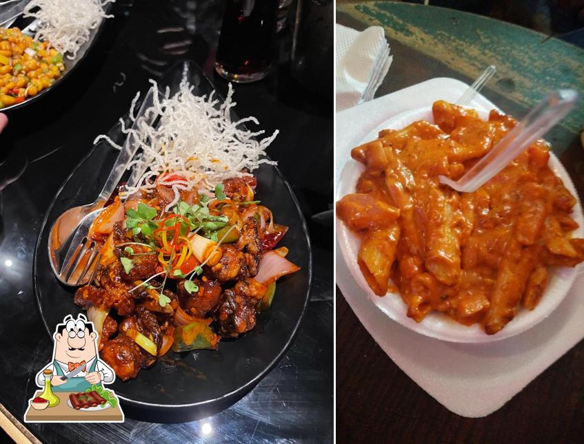 Cafe 18 serves meat meals